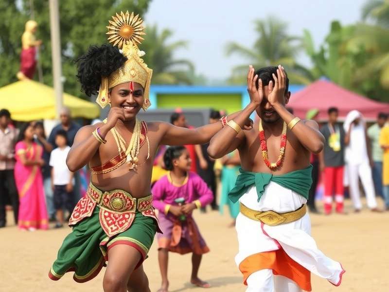 Indian Festivals Representation in Balarama S Mighty Match